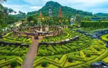 nong nooch tropical botanical garden pattaya thailand
