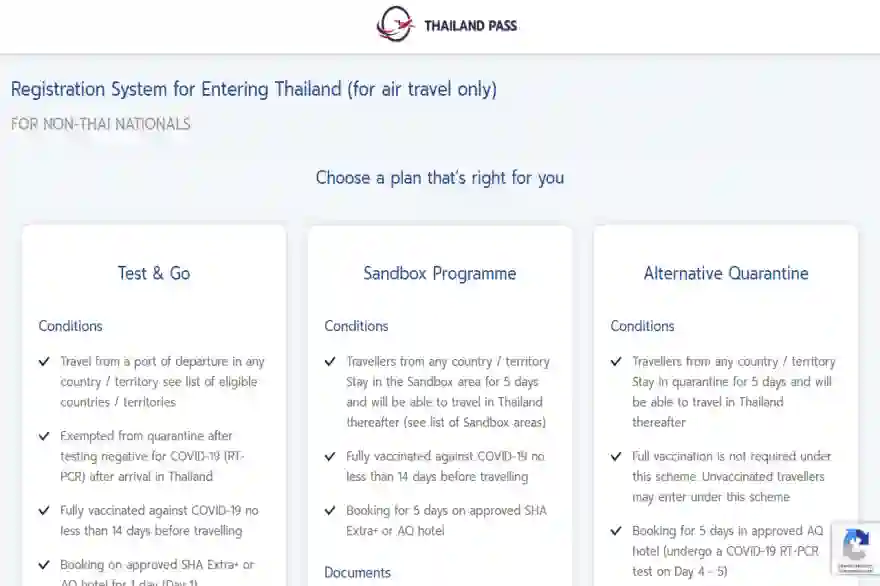 thailand pass einreise aenderungem zum 1 mai 1