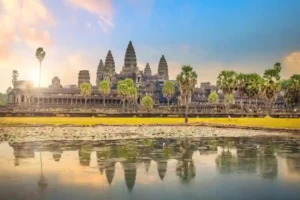 Kambodscha Strebt 1 Million Touristen Im Jahr 2022 An