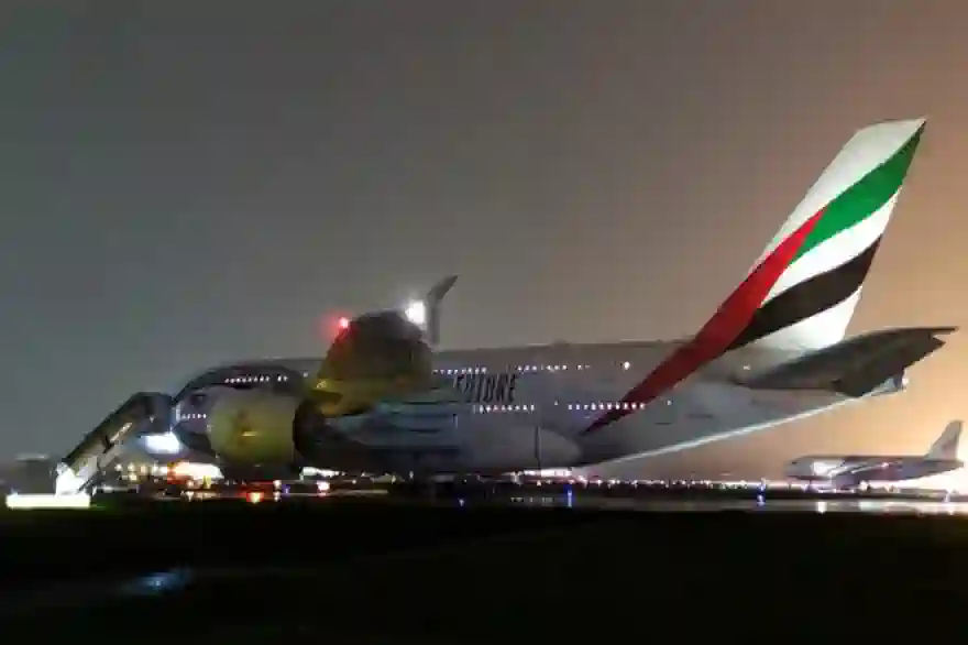 Erstmals Landet Ein Airbus A380 Auf Dem Flughafen Don Mueang In Thailand