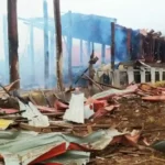 Grenzkloster zu Myanmar bei Luftangriff zerstört