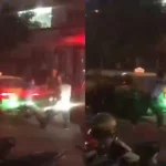Taxifahrer In Bangkok Prügelt Sich Mit Passagier Auf Der Straße