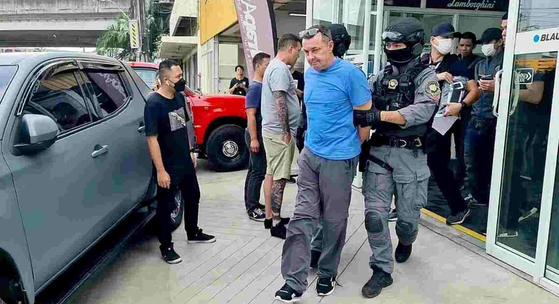 Britischer Drogenhändler Richard Wakeling wurde in Bangkok festgenommen