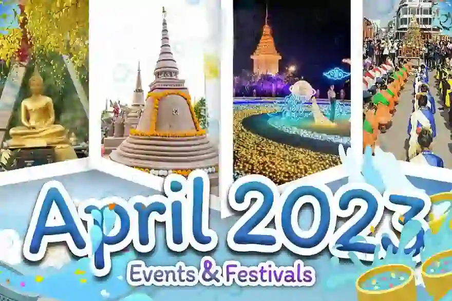 Events und Festivals zu Thailands Songkran im April