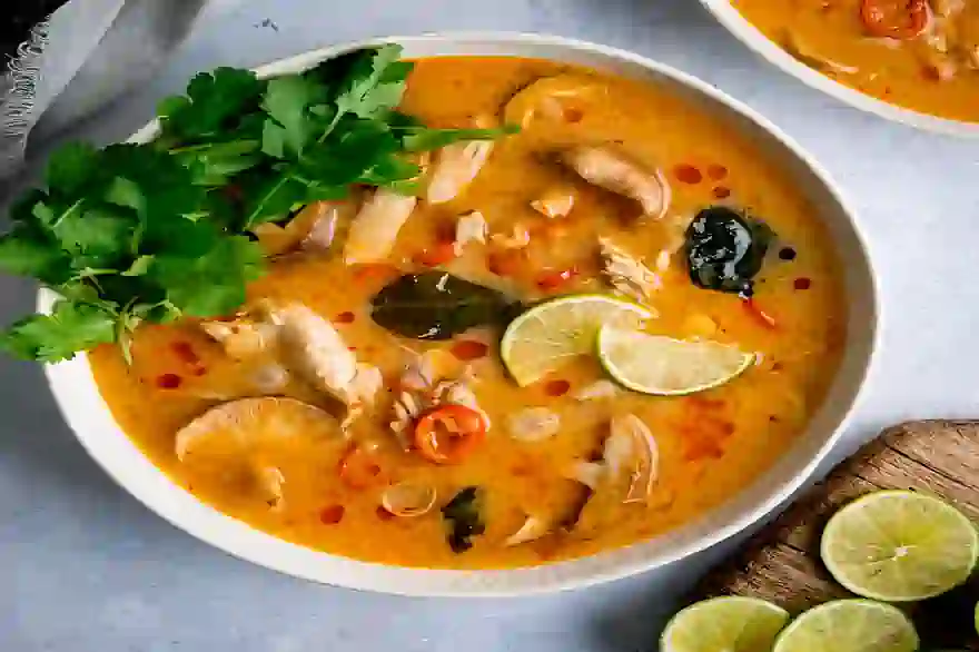 Tom Kha Gai belegte den 9. Platz im TasteAtlas Best Rated Soups in the World