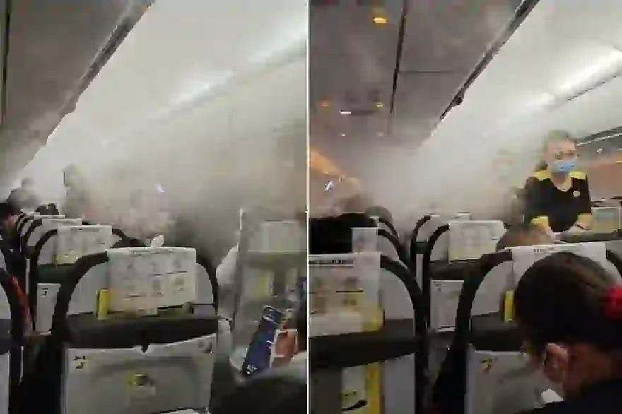 Horror Flug: Technischer Defekt löst Panik bei Passagieren auf der Strecke Singapur-Bangkok aus