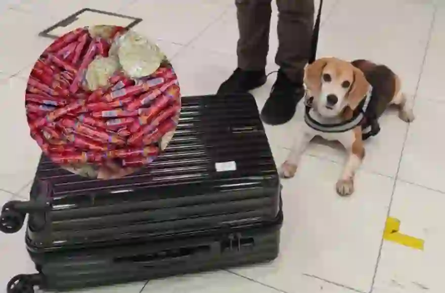 Beagles retten den Speck: Illegale Schweinswürste aufgespürt und ASP-Ausbruch am Flughafen Bangkok verhindert