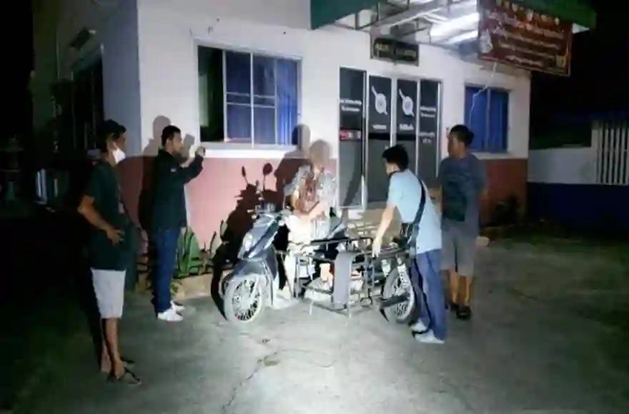 Kranker Niederländer wird in Chon Buri von thailändischem Nachbarn körperlich angegriffen