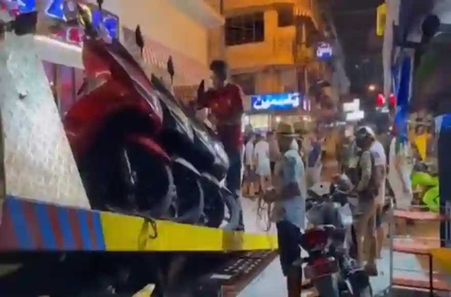 Polizei von Pattaya geht hart gegen kuwaitische Straßenrennfahrer vor