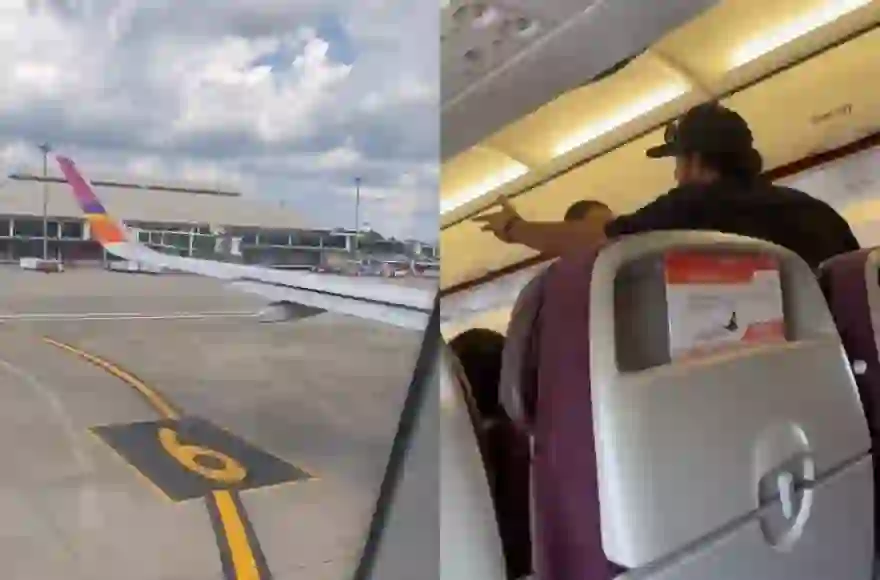 Ausländischer Passagier verhinderte Start in Chiang Mai