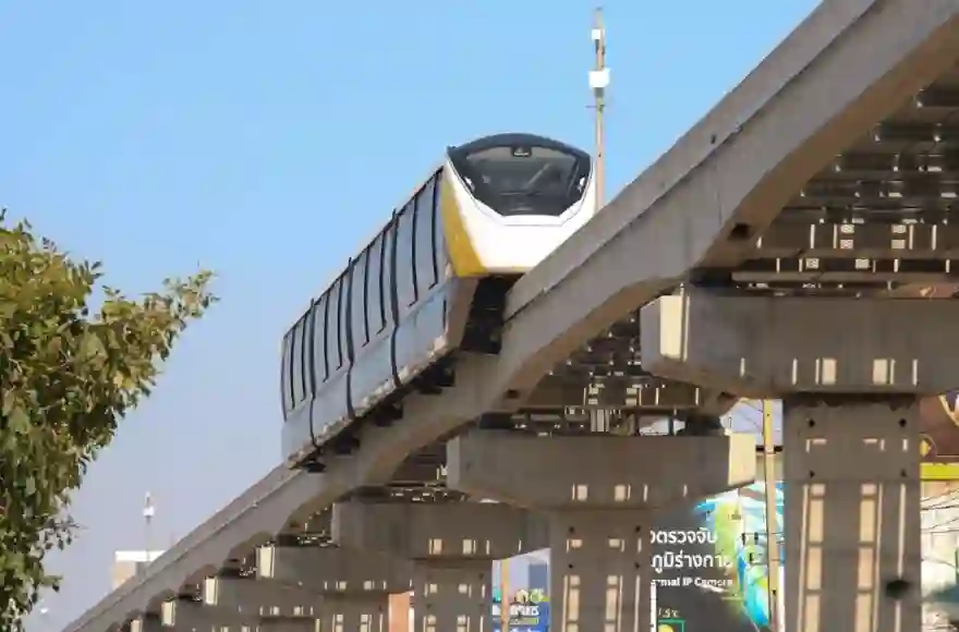 Aktivitäten entlang der gelben MRT-Linie