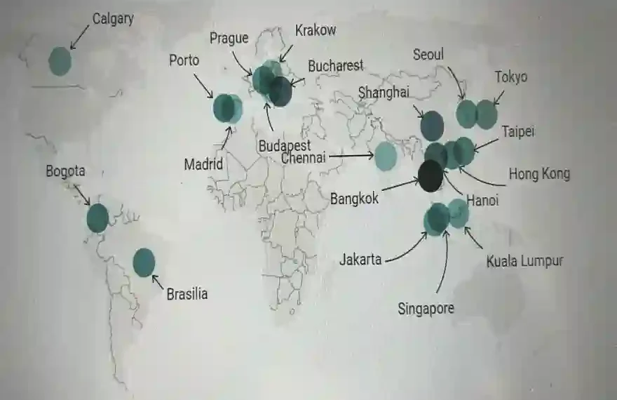 Laut Umfrage ist Bangkok das Reiseziel Nr. 1 für digitale Nomaden 2 nomaden