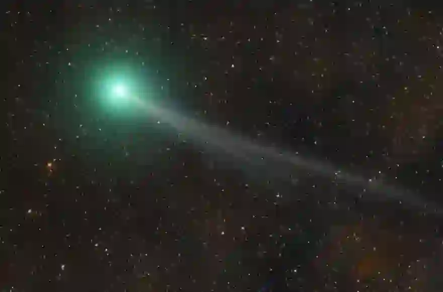 neu entdeckter nishimura komet ist diesen sonntag in thailand sichtbar