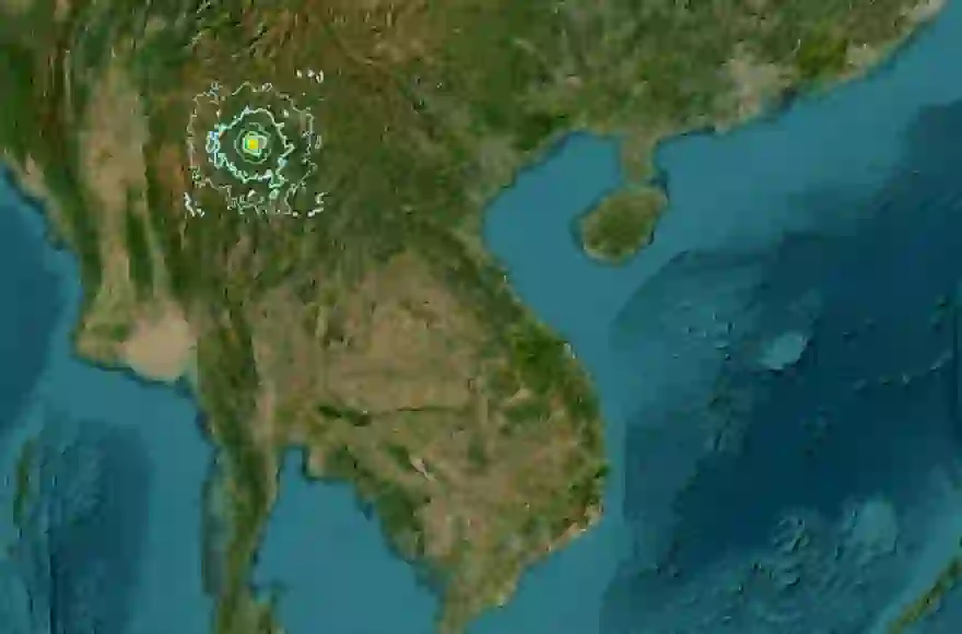 Erdbeben in Myanmar (Video): Erschütterungen der Stärke 6,4, Erschütterungen in Thailand zu spüren