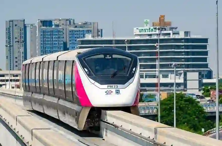 Bangkoks Pink Line wird am 18. Dezember eröffnet: Kostenlose Fahrten bis zum 2. Januar