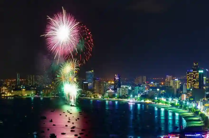 Silvester in Pattaya 2023 feiern