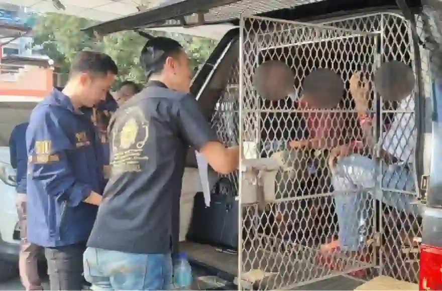 Drogenrazzia in Bangkok