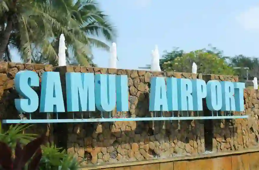 Flughafen Samui sieht bemerkenswerten Anstieg der Touristenankünfte