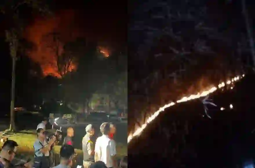 Großflächige Brände verwüsten 30.000 Rai Wald in Chiang Mai