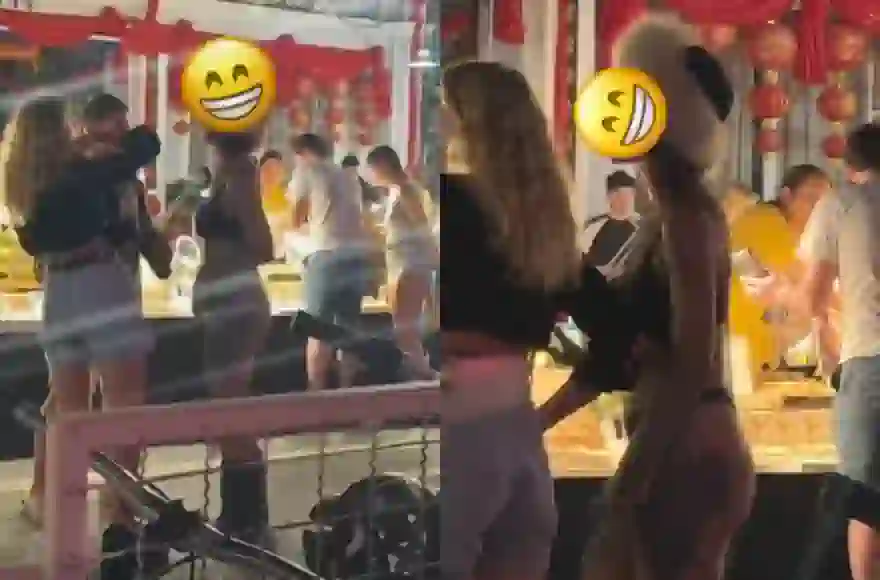 Ausländische Frau wird kritisiert, weil sie in Phuket im Bikini herumläuft