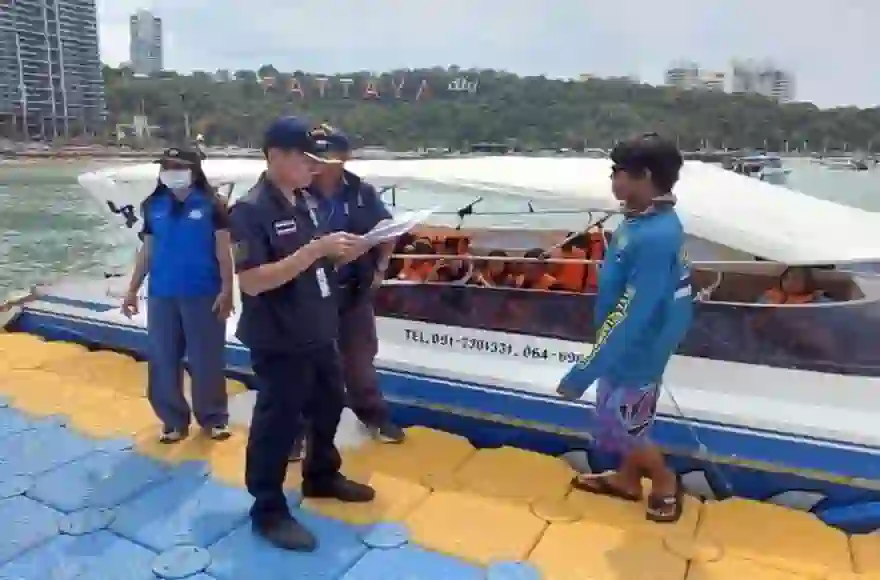 Hafenbehörde von Pattaya bereitet 700 Schnellboote für Songkran vor