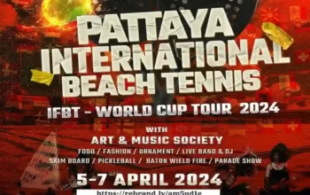 Erstes IFBT-Beach-Tennis-Turnier in Pattaya: Sonne, Sand, Aufschlag und Volleyball