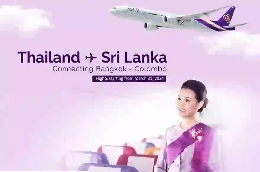 Thai Airways nimmt nächsten Monat Flüge nach Sri Lanka wieder auf