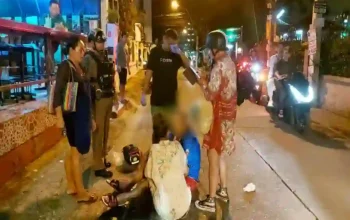 Fahrerflucht in Pattaya: Britischer Tourist mit ausgekugelter Schulter