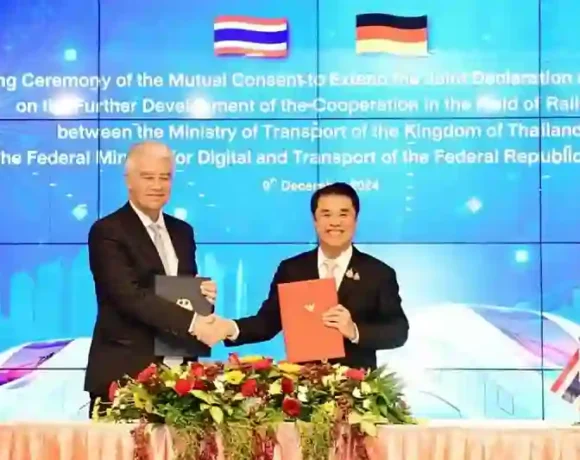 Thailändisch-deutsche Bahnpartnerschaft für nachhaltigen Verkehr erneuert