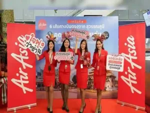 AirAsia erweitert ihr Streckennetz in Thailand mit neuen Routen ab Suvarnabhumi