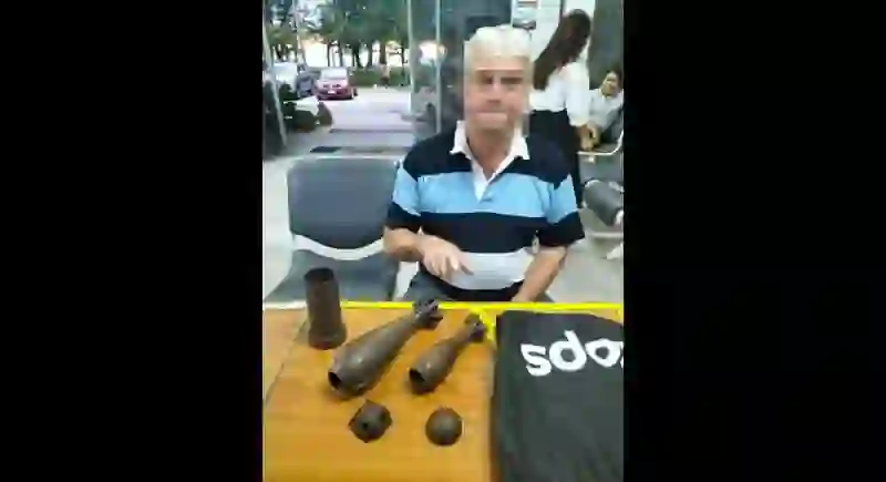 Australier mit Granate am Flughafen Phuket erwischt wurde umgehend verhaftet