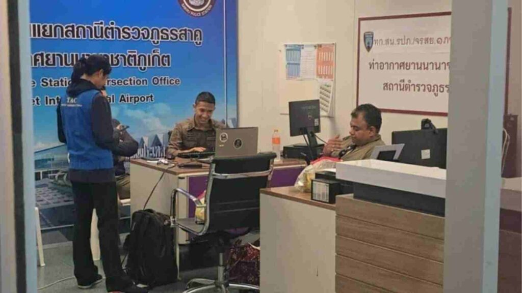 Inder nach Bombendrohung auf Phuket-Flug verhört