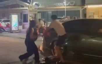 Schlägerei in Pattaya an der Ausländer und Thailänder beteiligt waren